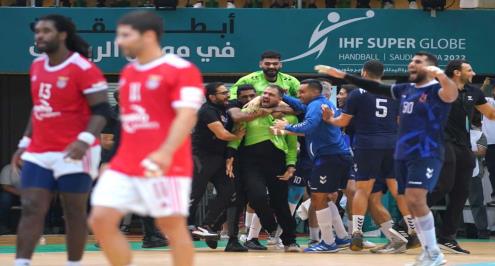 ثلاثي مصري ضمن أفضل لقطات مونديال أندية اليد(فيديو)